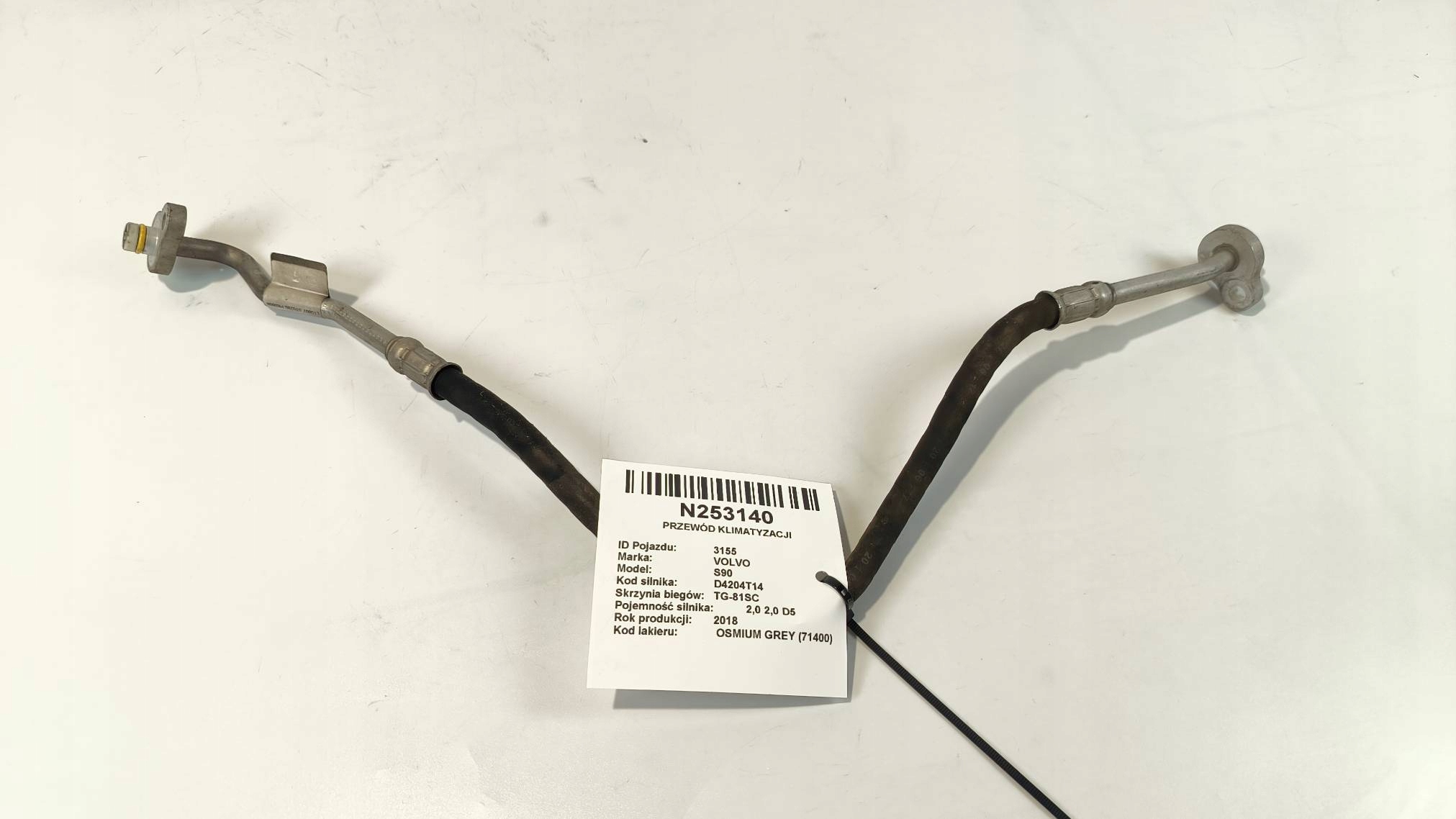 vedení klimatizaci 31369332 VOLVO S90