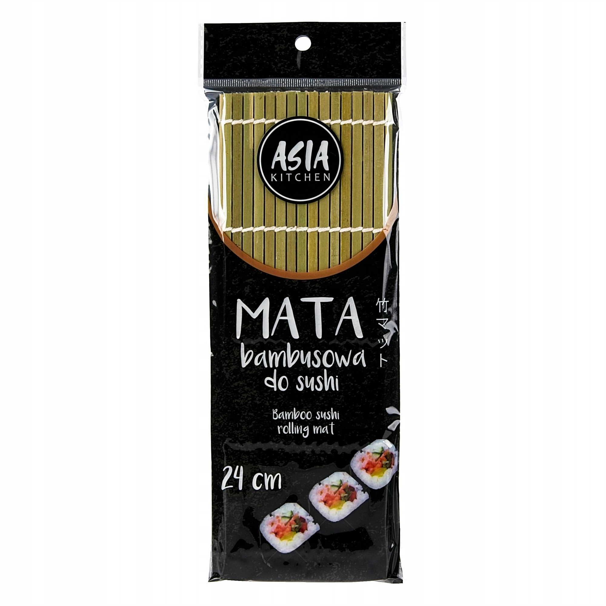 

Asia Kitchen Bambusowa Mata do sushi 24x24cm Pro