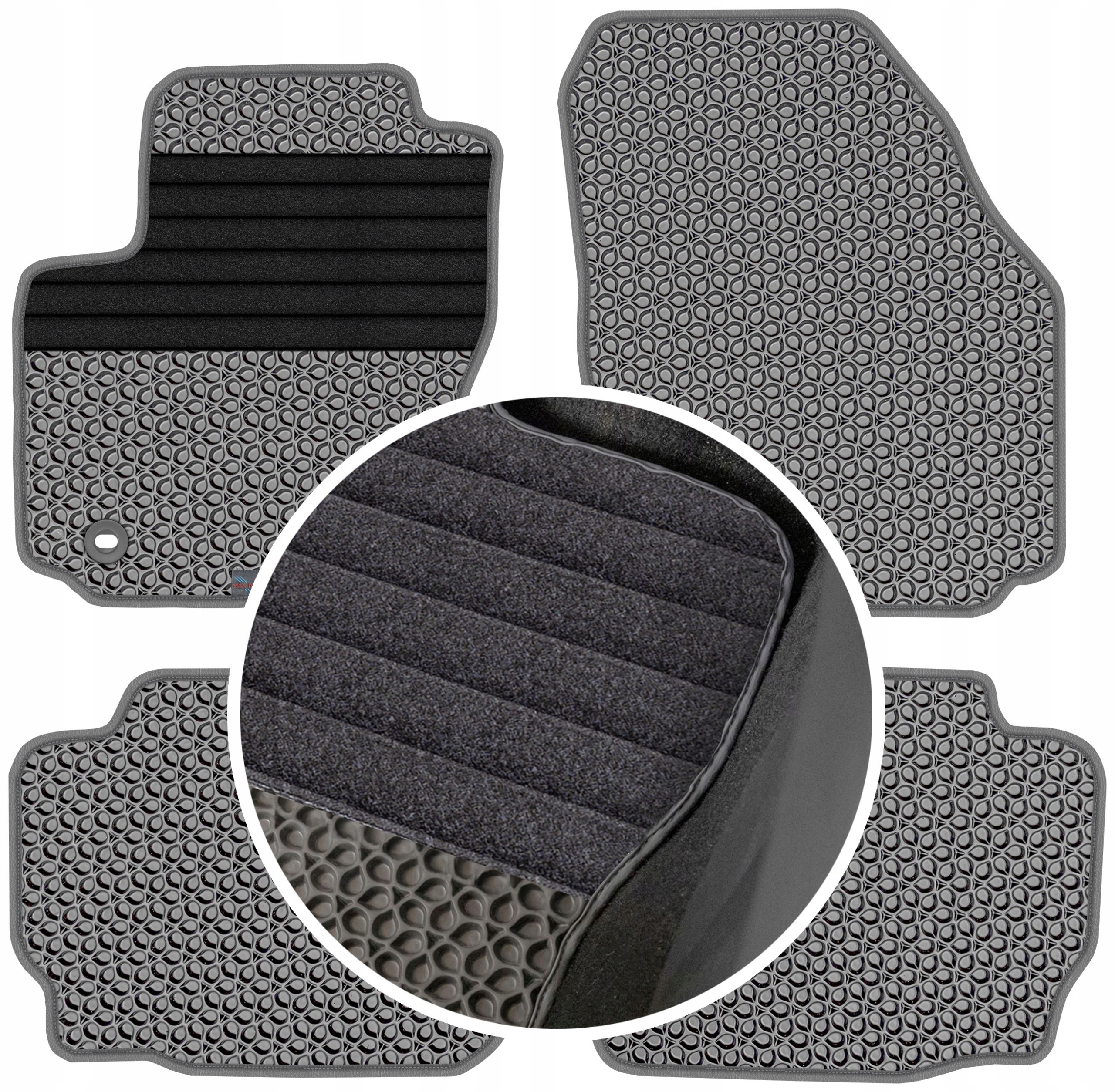 Ford Mondeo MK4 2007-2014 Gumové rohože do auta Eva Eternity