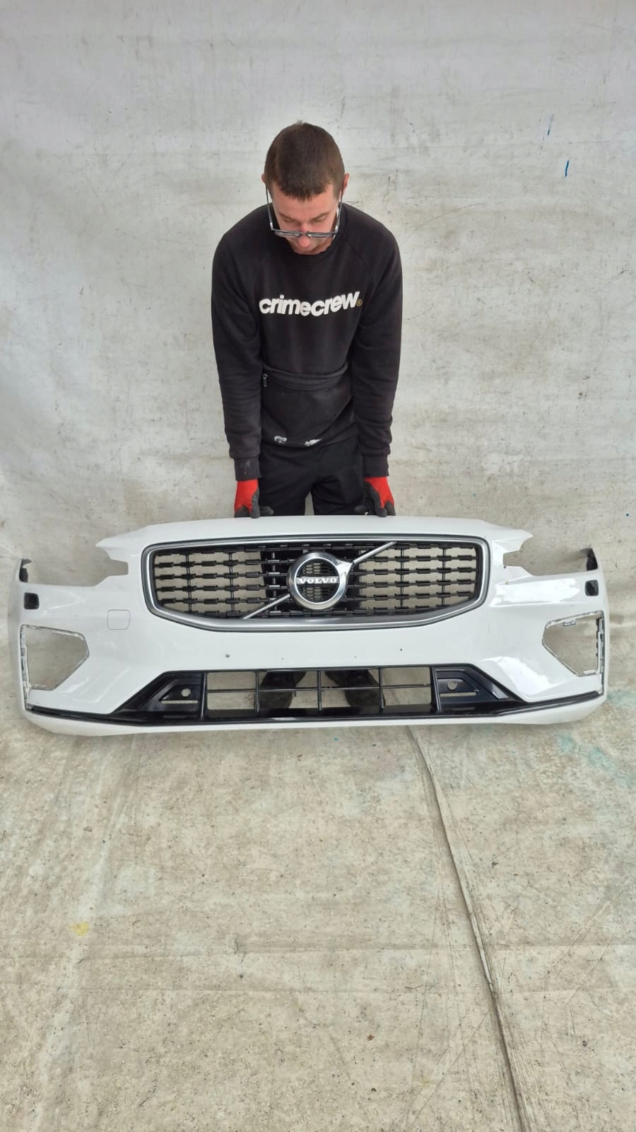 VOLVO V60 II 2 S60 III 3 R-design 18-> bumper front front washer PDC