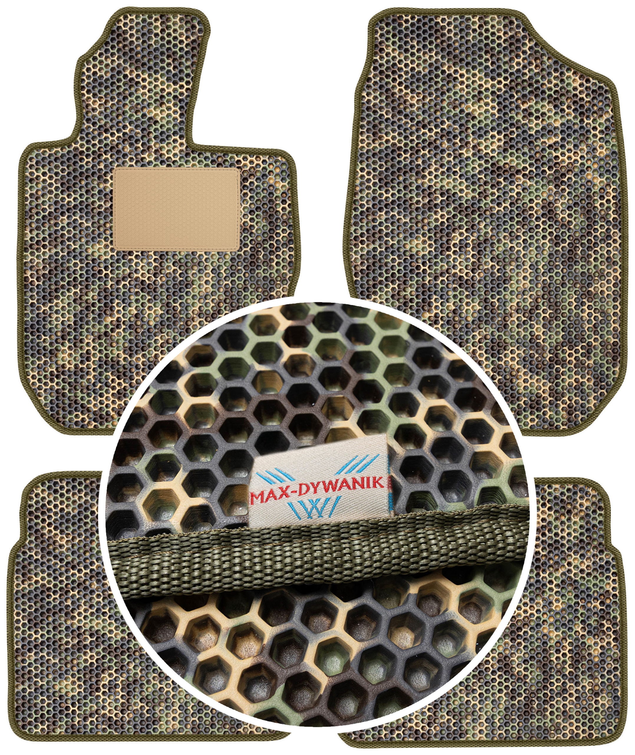 Chrysler Pt Cruiser 2000-2010 Gumové rohože do auta Eva Moro