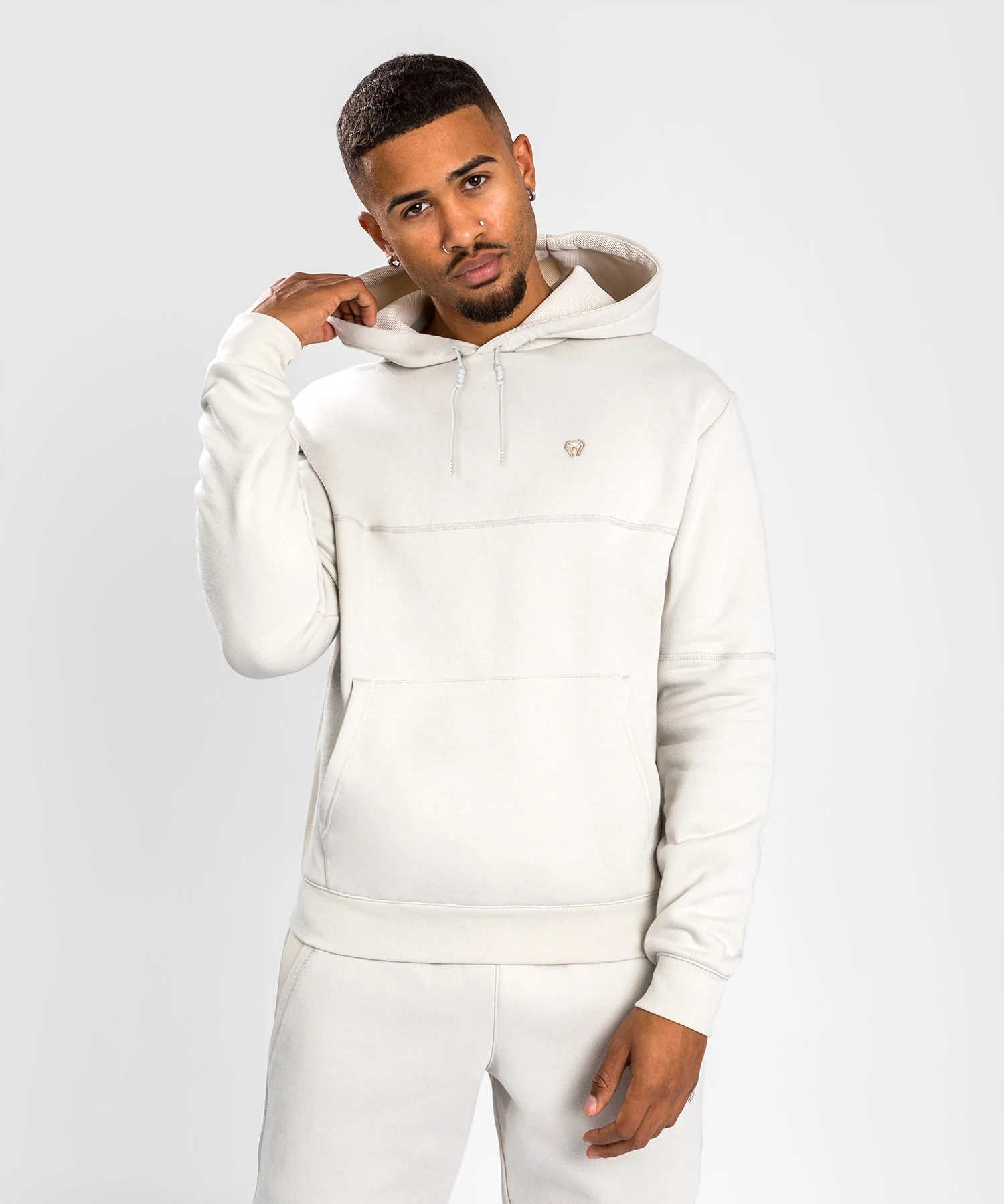 Venum Mikina S Kapucí Silent Power Light Sand L