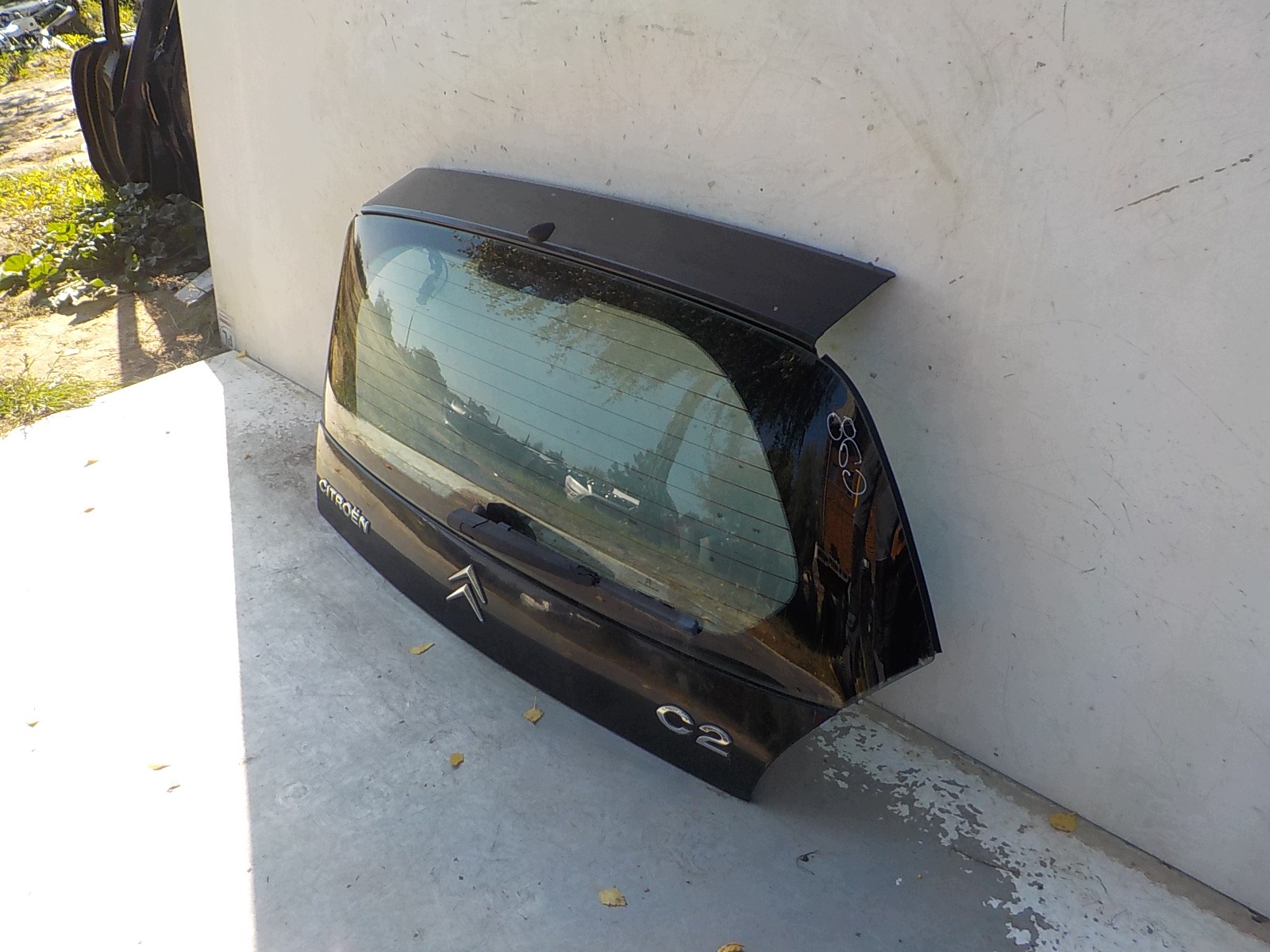 860 CITROEN C2 boot door rear window