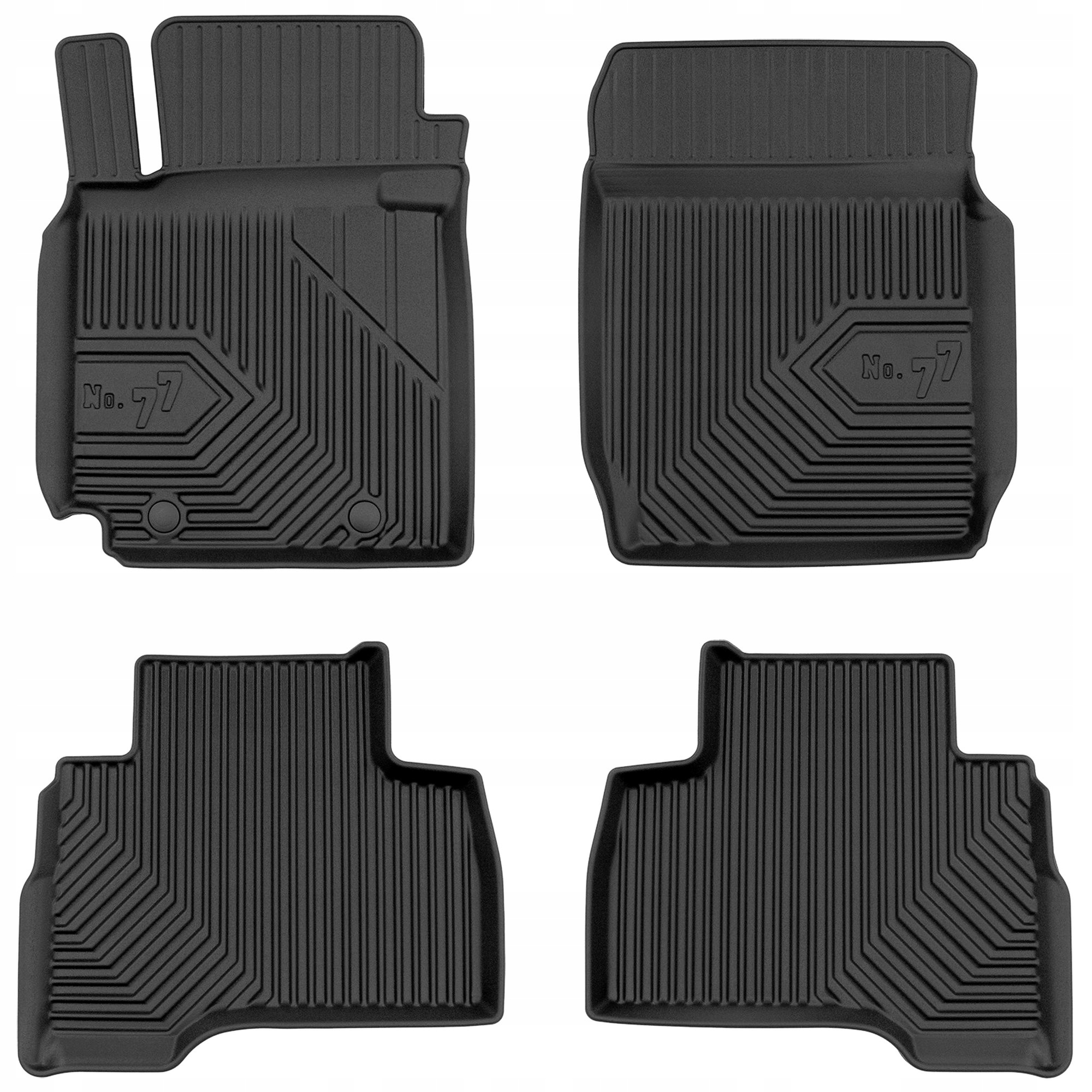 Dywaniki gumowe No.77 Suzuki Grand Vitara II 2005-2014