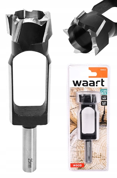 Vrták Sukovník Flekovač 25 mm Pro Dřevěné Čepy