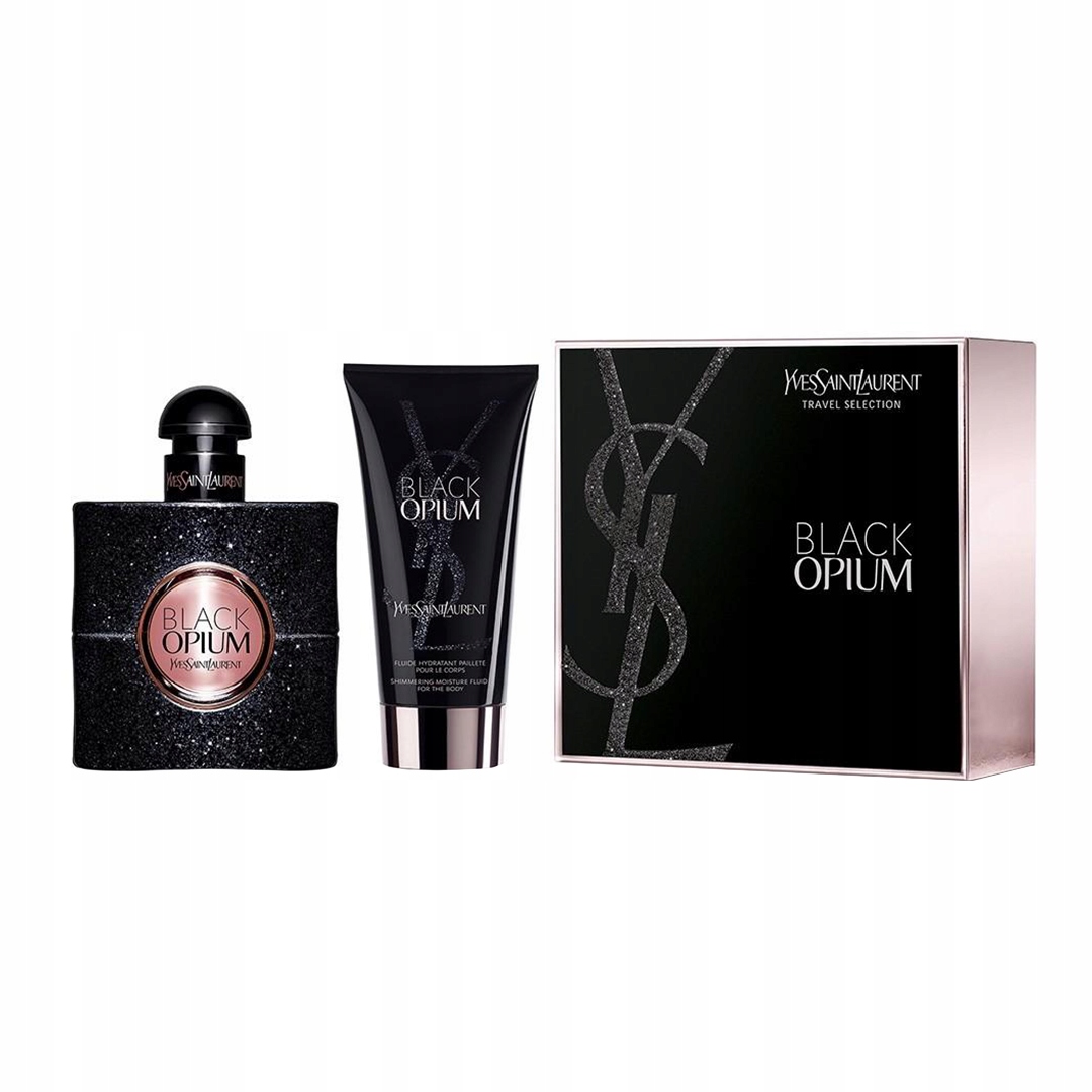 Yves Saint Laurent Black Opium Pour Femme sada Edp 50 ml balzám 50 ml