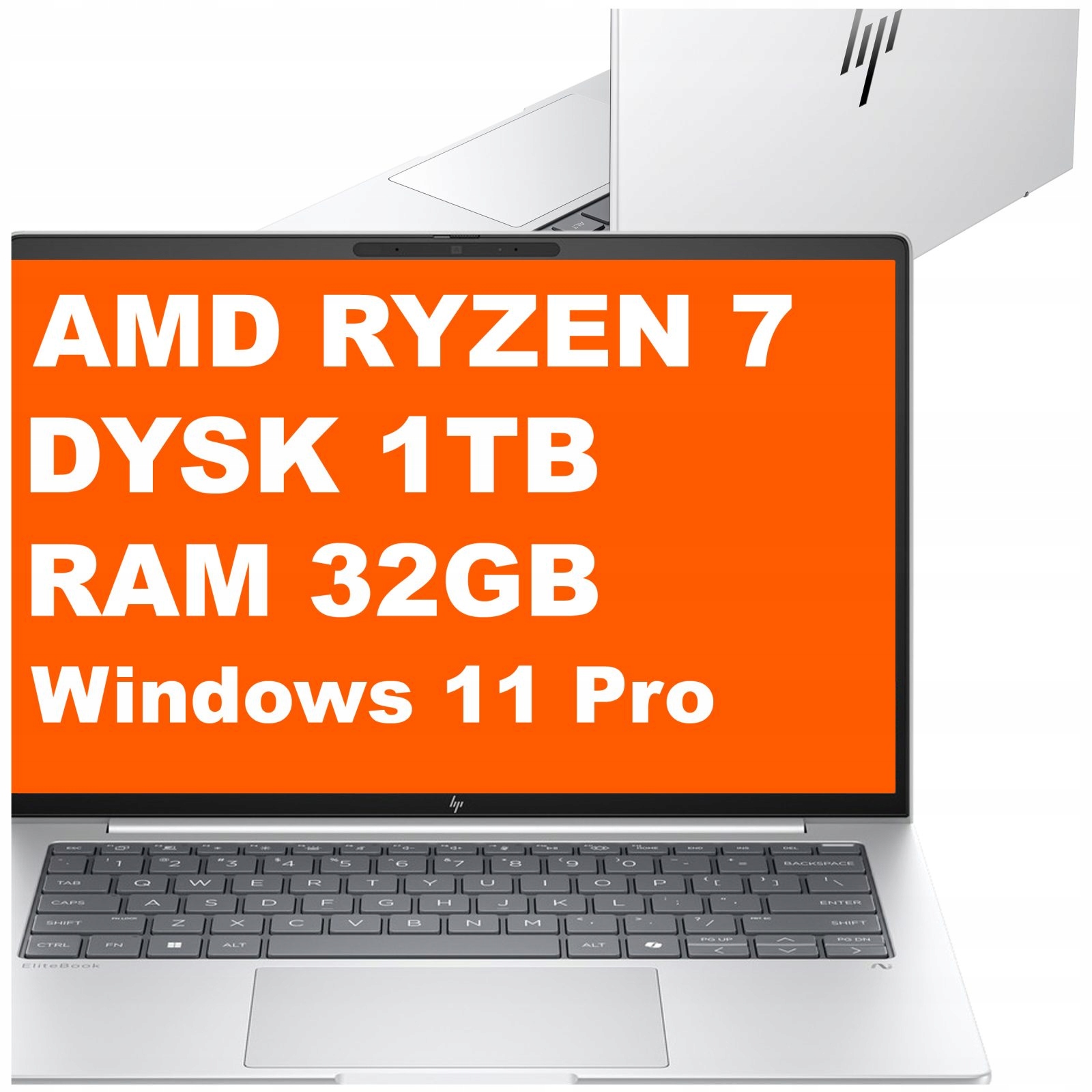 Notebook Hp EliteBook 8 G1a 14" Ryzen Ai 32GB 1TB Radeon 860M Wuxga W11 Pro