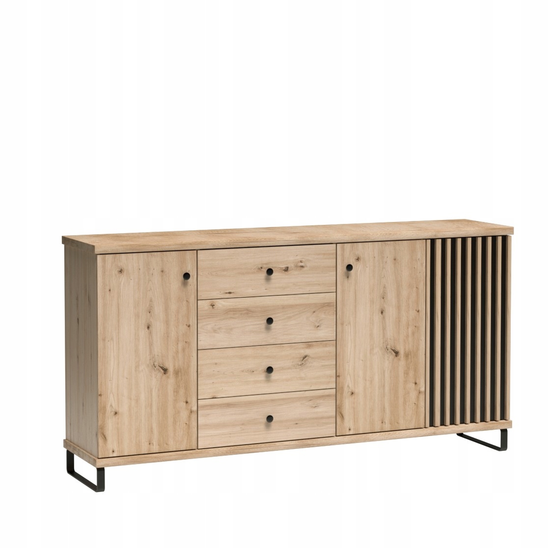 Komoda Almeria 182,7 cm do obývacího pokoje Ložnice Dub artisan