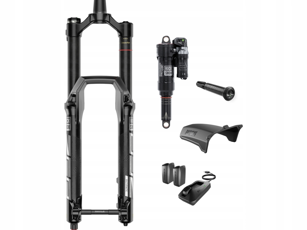 RockShox Flight Attendant Zeb 29" 170mm, Deluxe 205x60, Dub Sensor, S