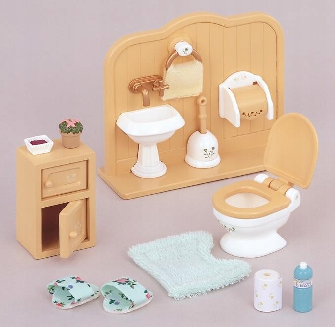 ZESTAW TOALETOWY SYLVANIAN FAMILIES Materiał inny