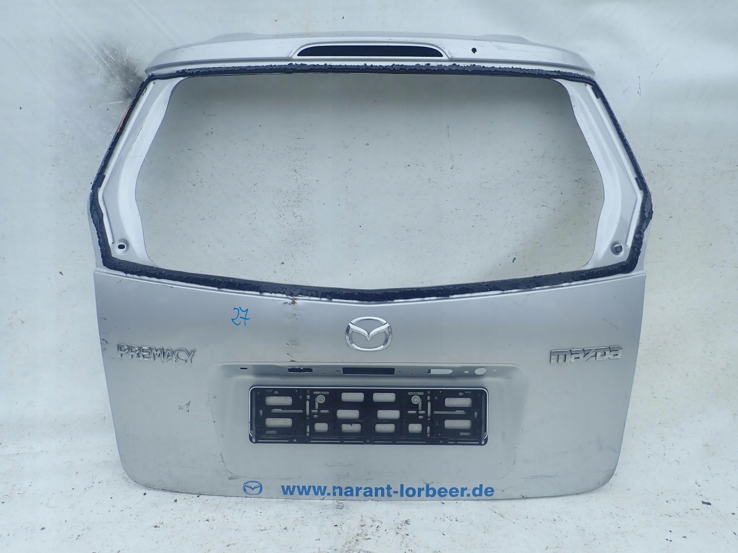 MAZDA PREMACY 99-05 trunk door boot rear part rear