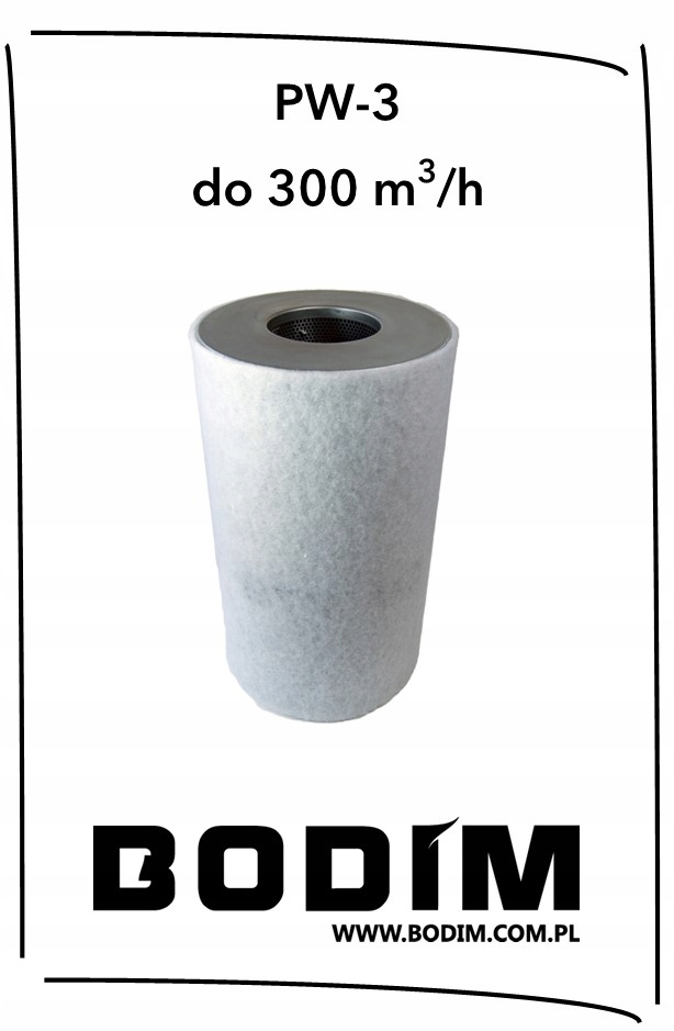 Uhlíkový filter PW-3,0 growbox do 300 m3/h