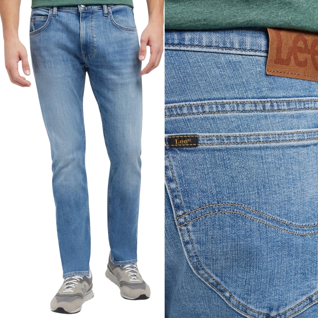 Lee Rider slim Lighthouse DžINS lehce přiléhavé džínové kalhoty W34 L34