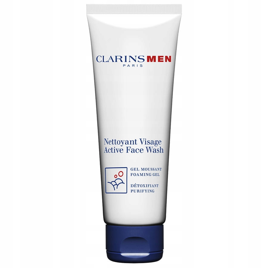 Clarins Men Active Face Wash Foaming Gel pěna na mytí obličeje 125 ml