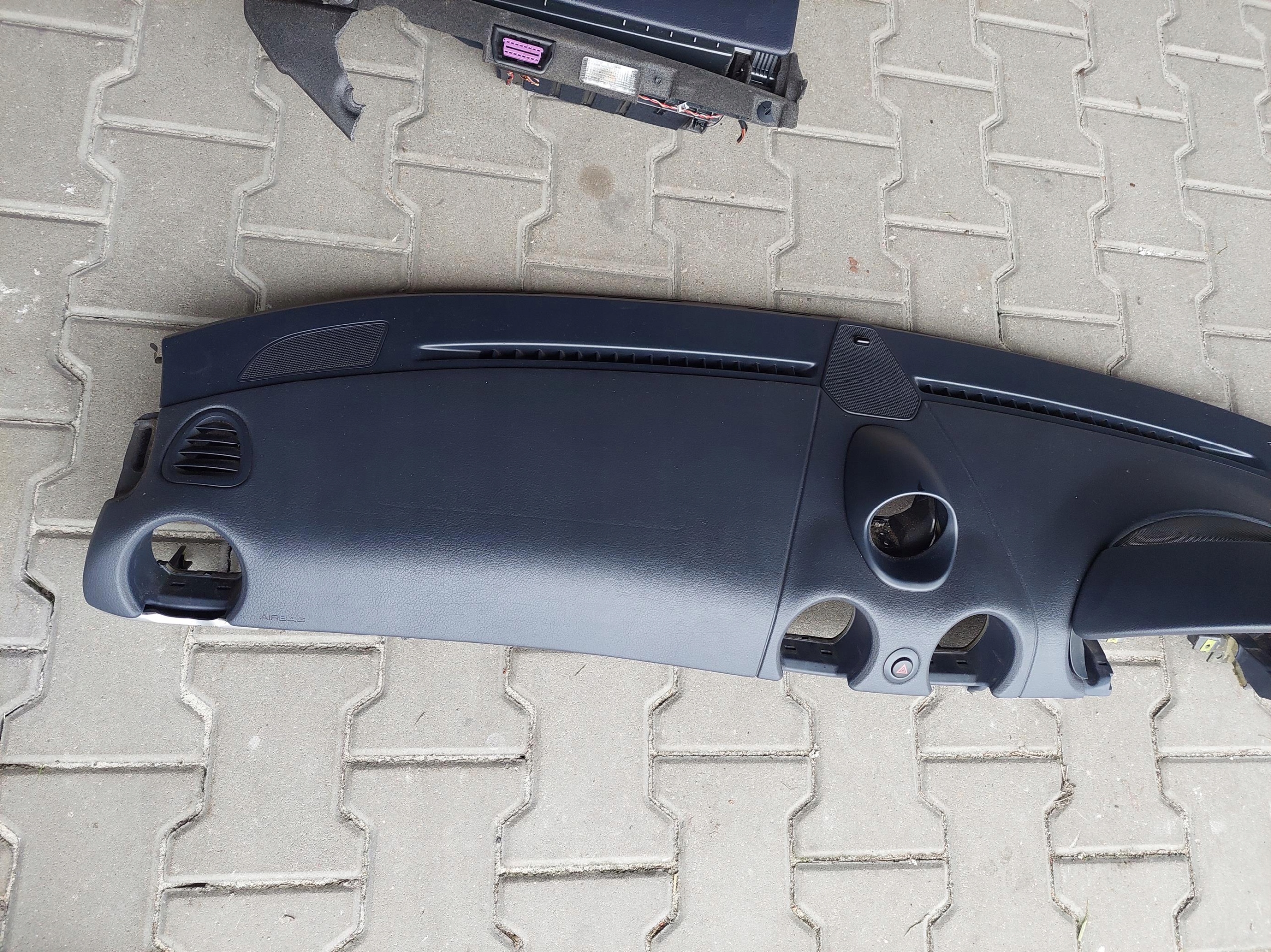 dashboard console cockpit DASHBOARD GRANATOWA ANGLIK PORSCHE BOXSTER CAYMAN 987