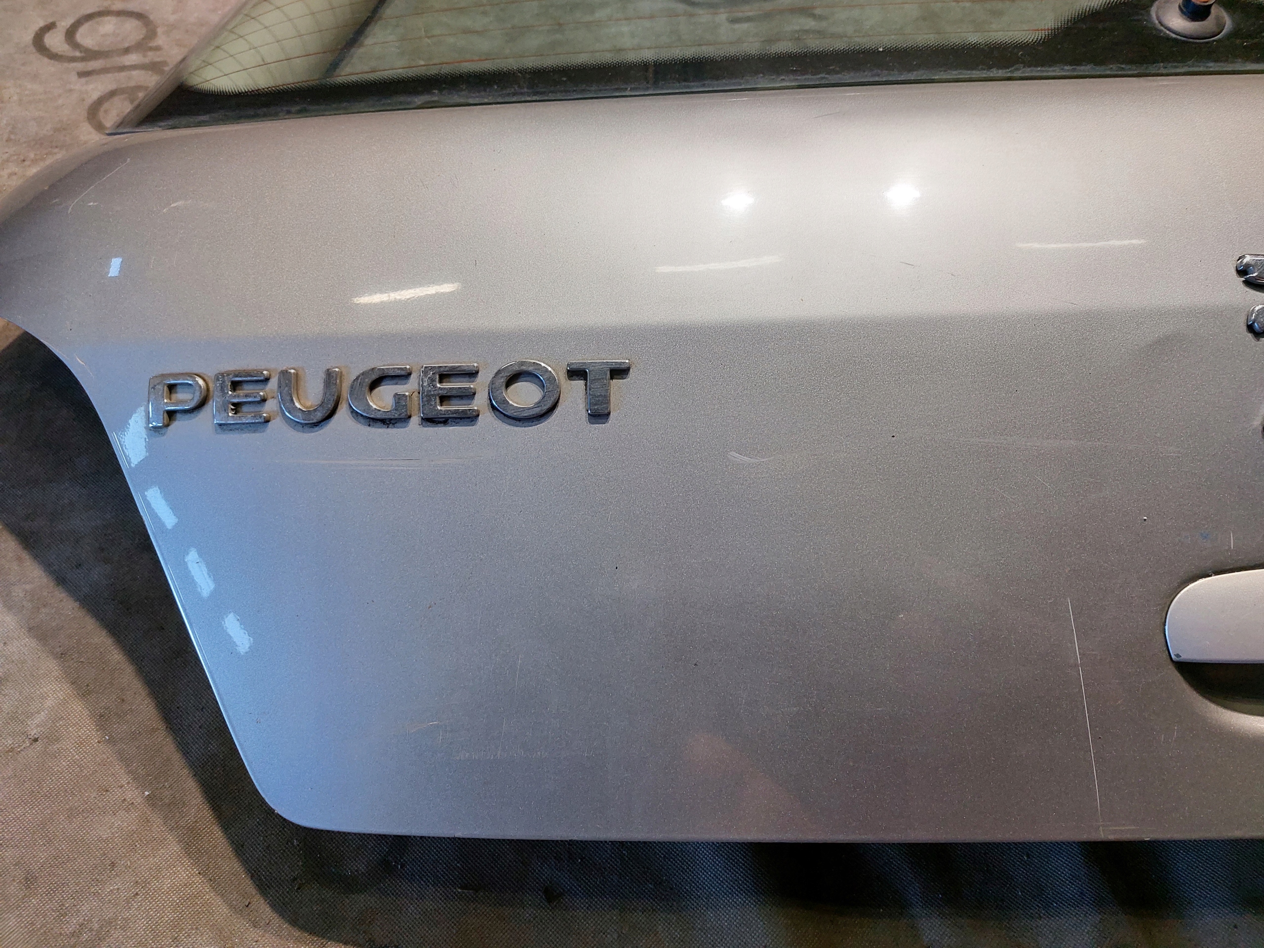 trunk door boot PEUGEOT 307 HB