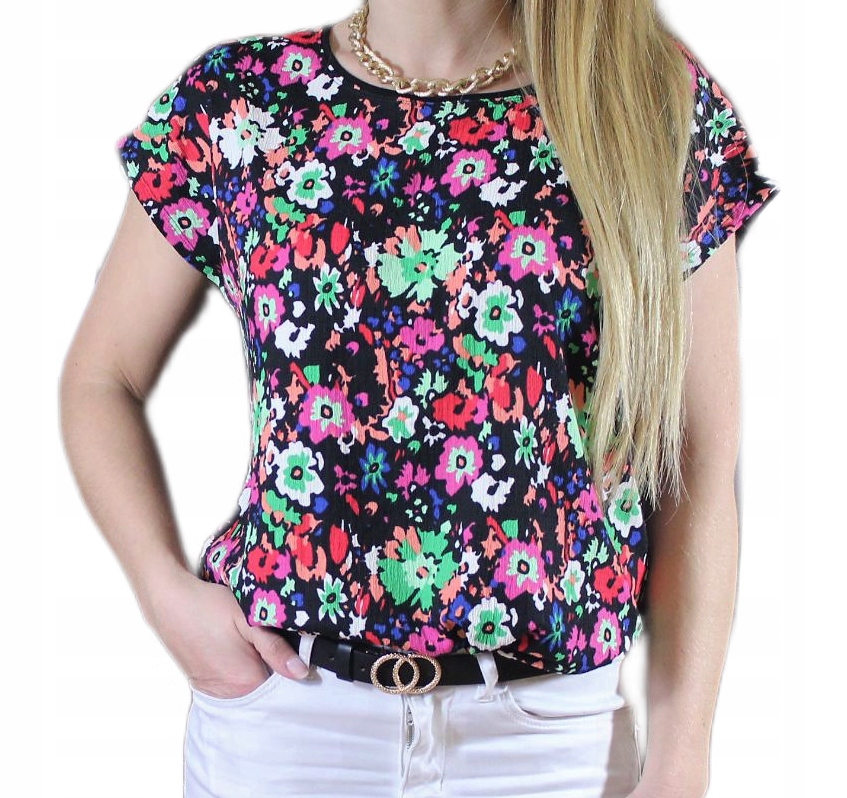 

Kobieca Modna Bluzka Koszulka T-shirt Dużo Wzorów