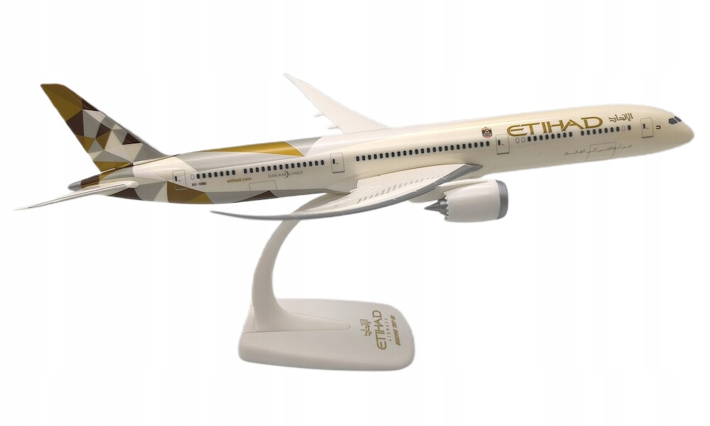 PPC　ETIHAD AIRYAYS B787-10 1/200 Модель Boeing 787-10 Etihad Airways Emirates - PPC 1: 200 - Vroda