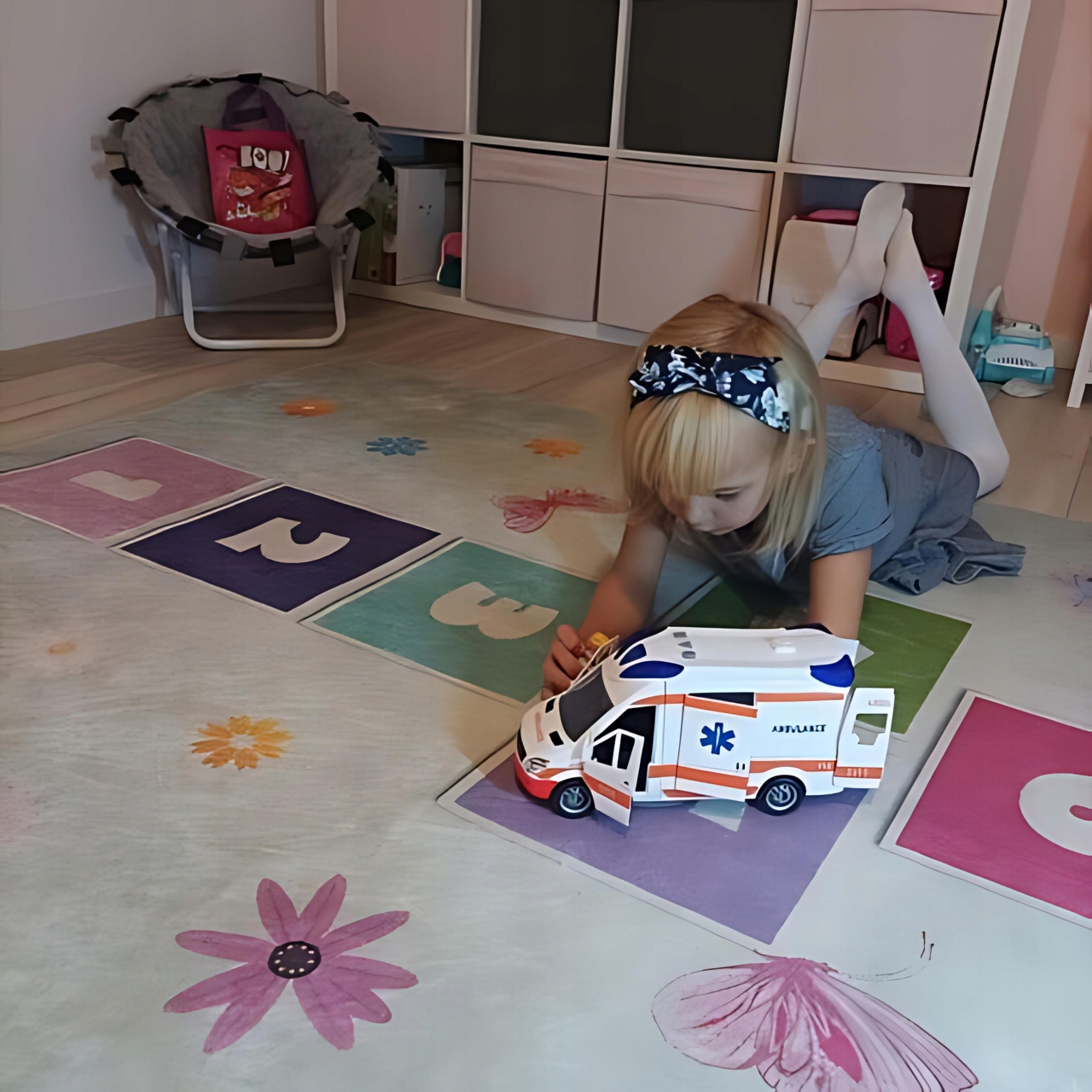 KARETKA AMBULANS POGOTOWIA AUTO Z DŹWIĘKIEM ŚWIATŁO OTWIERANE DRZWI Marka Kruzzel