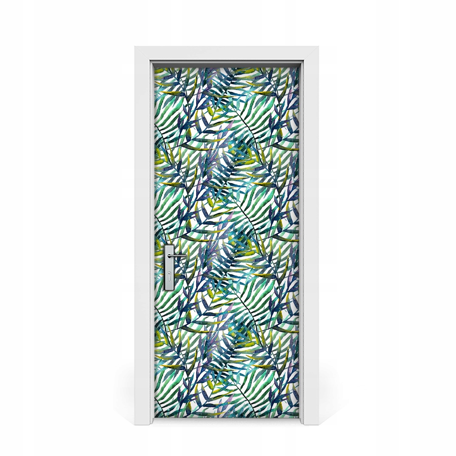 

Naklejka na drzwi okleina Dzikie liście 85x205