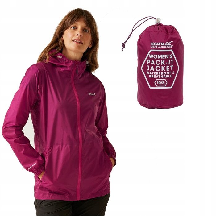 Dámská nepromokavá bunda s kapucí Regatta RWW305 5UU (eu 38) M