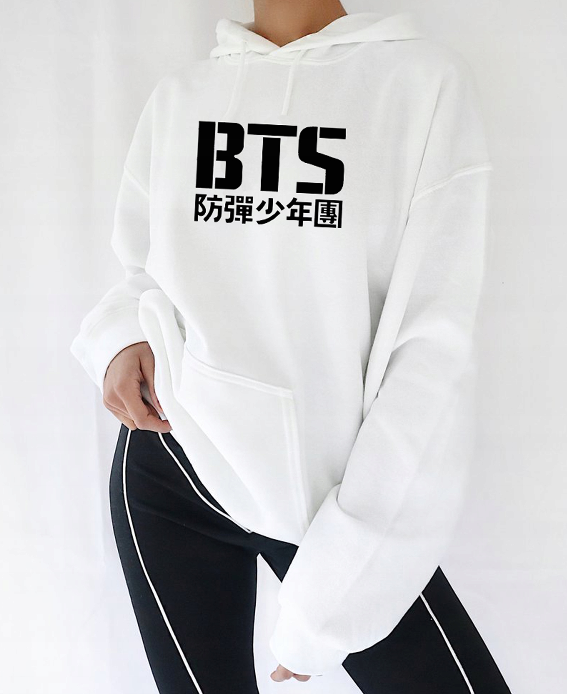 

Bluza Bts Bangtan Boys kaptur damski oversize S