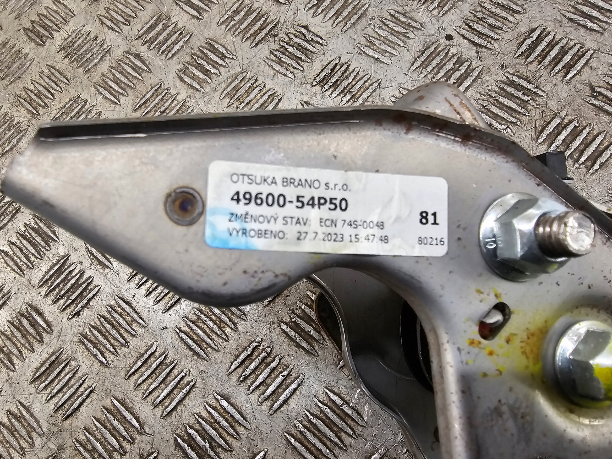 PEDAL Bremse SUZUKI SX4 S-CROSS 49600-54P50