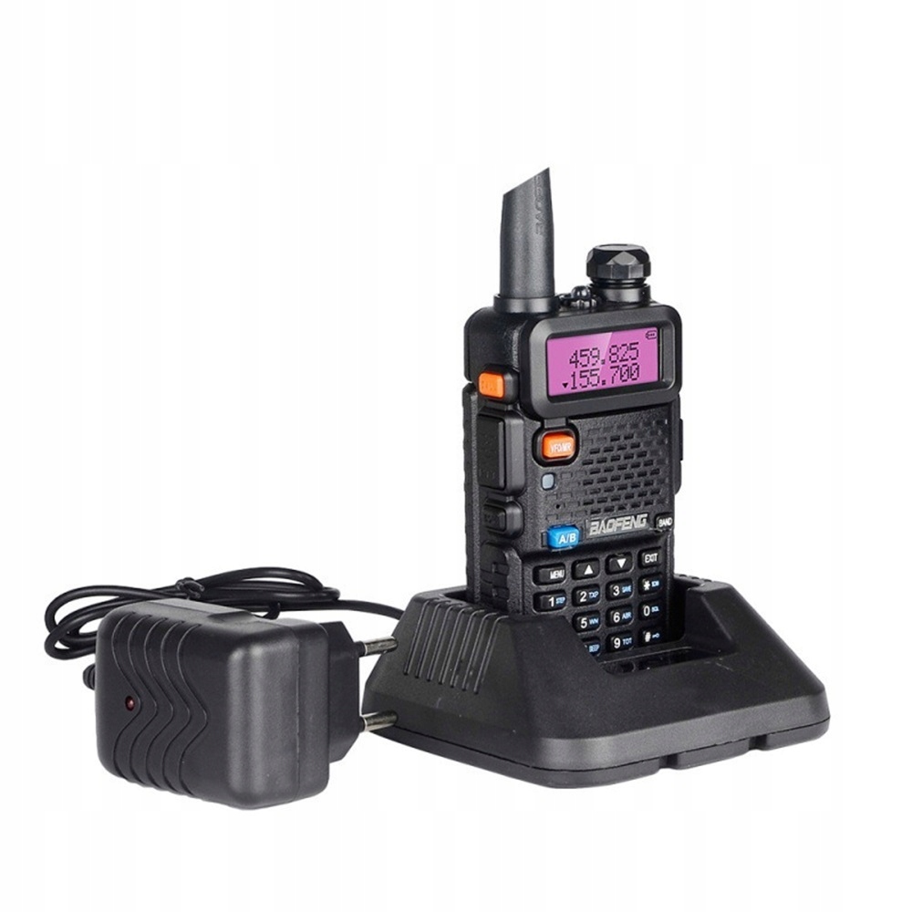 Krótkofalówka Baofeng UV-5RHT 5W Radiotelefon Skaner Vhf Uhf