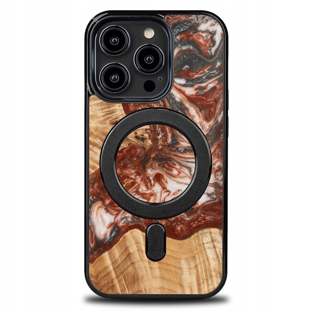 Pouzdro Bewood Unikátní pro iPhone 15 Pro Planety Venuše s MagSafe