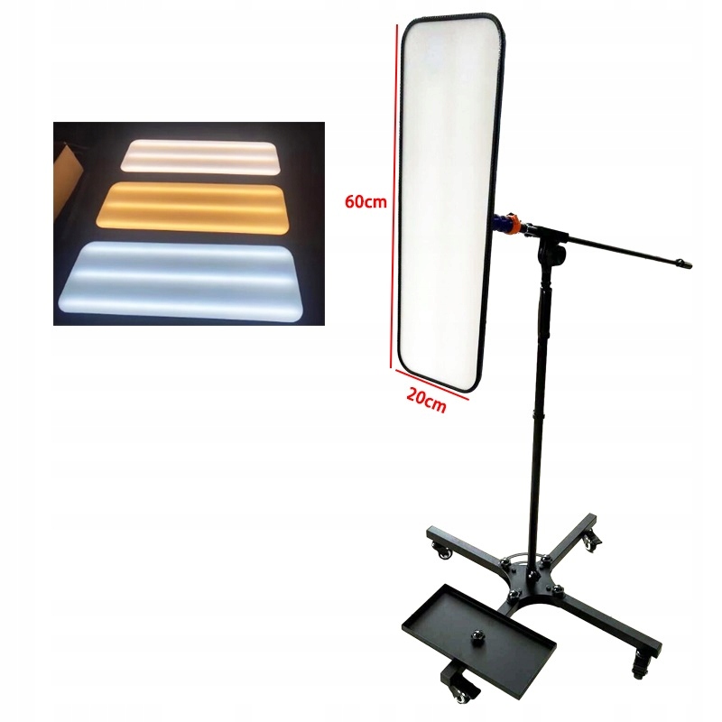 Lampa 2v1 Tieňová Novinka Led Teplé a studené farby Pdr Grad