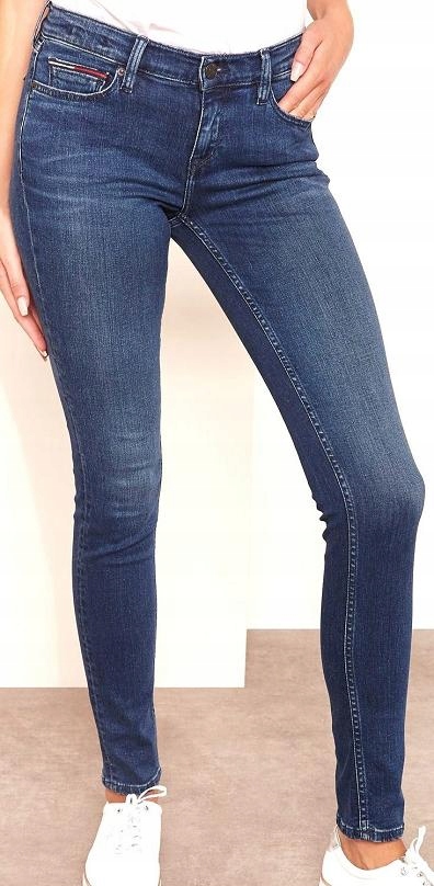 

Tommy Hilfiger Jeans spodnie Rurki damskie - 28_30
