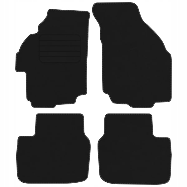 Suzuki Liana 01-04 Koberce velurové Comfort černé
