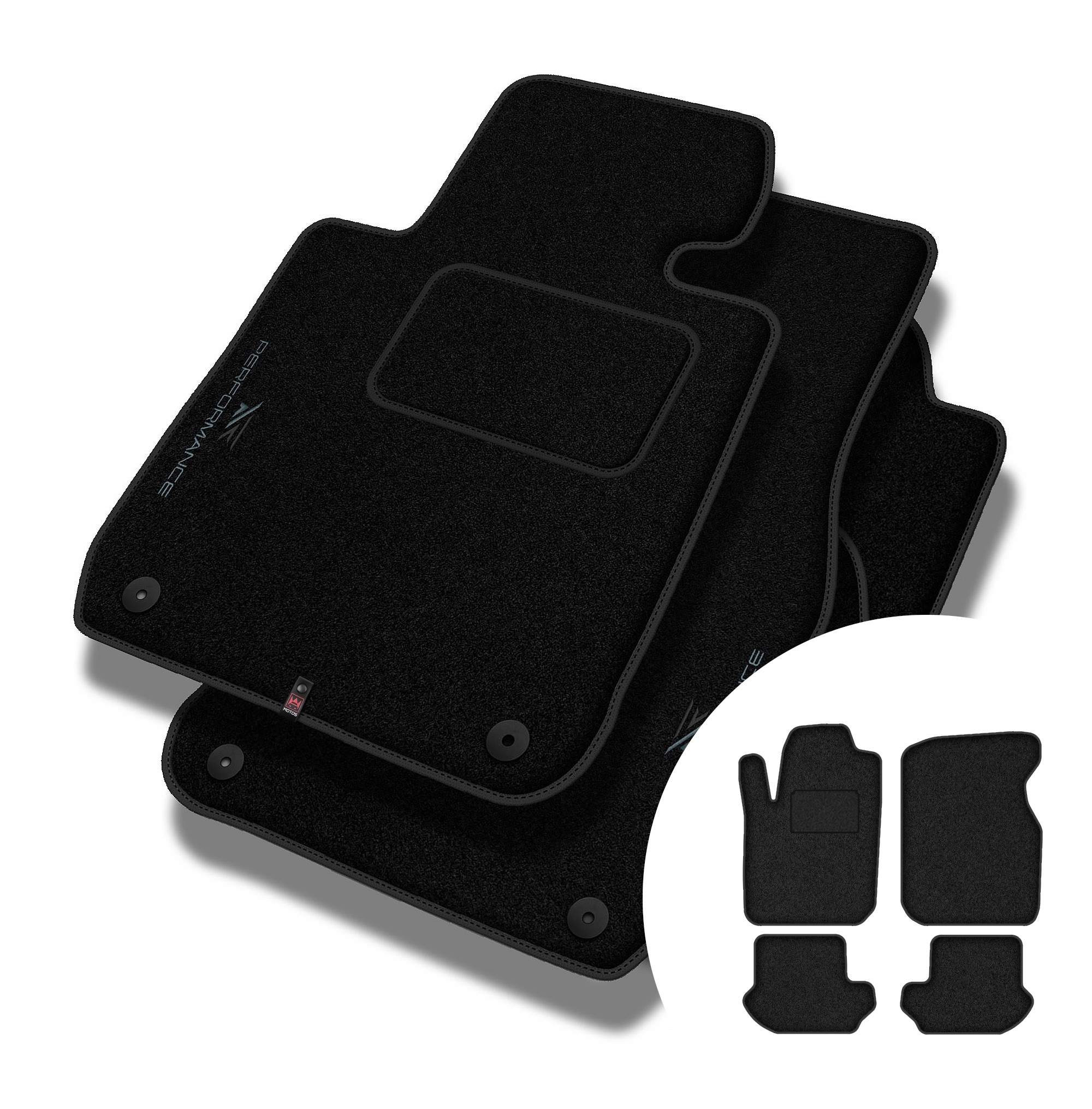 Velurové koberce Performance pro Ford Ka I 1996-2003