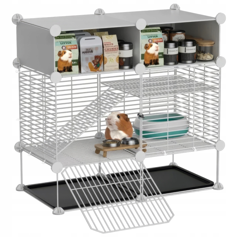 Klec Kotec Pro Malá Zvířata Nuxie RX15 S Podnosy Ohrada Výběh