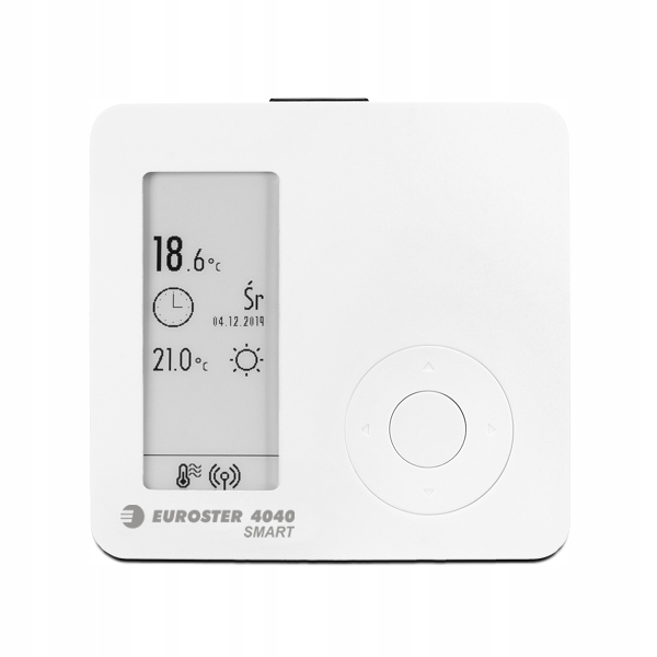 Regulátor Euroster 4040 Smart, bezdrôtový termostat s WiFi