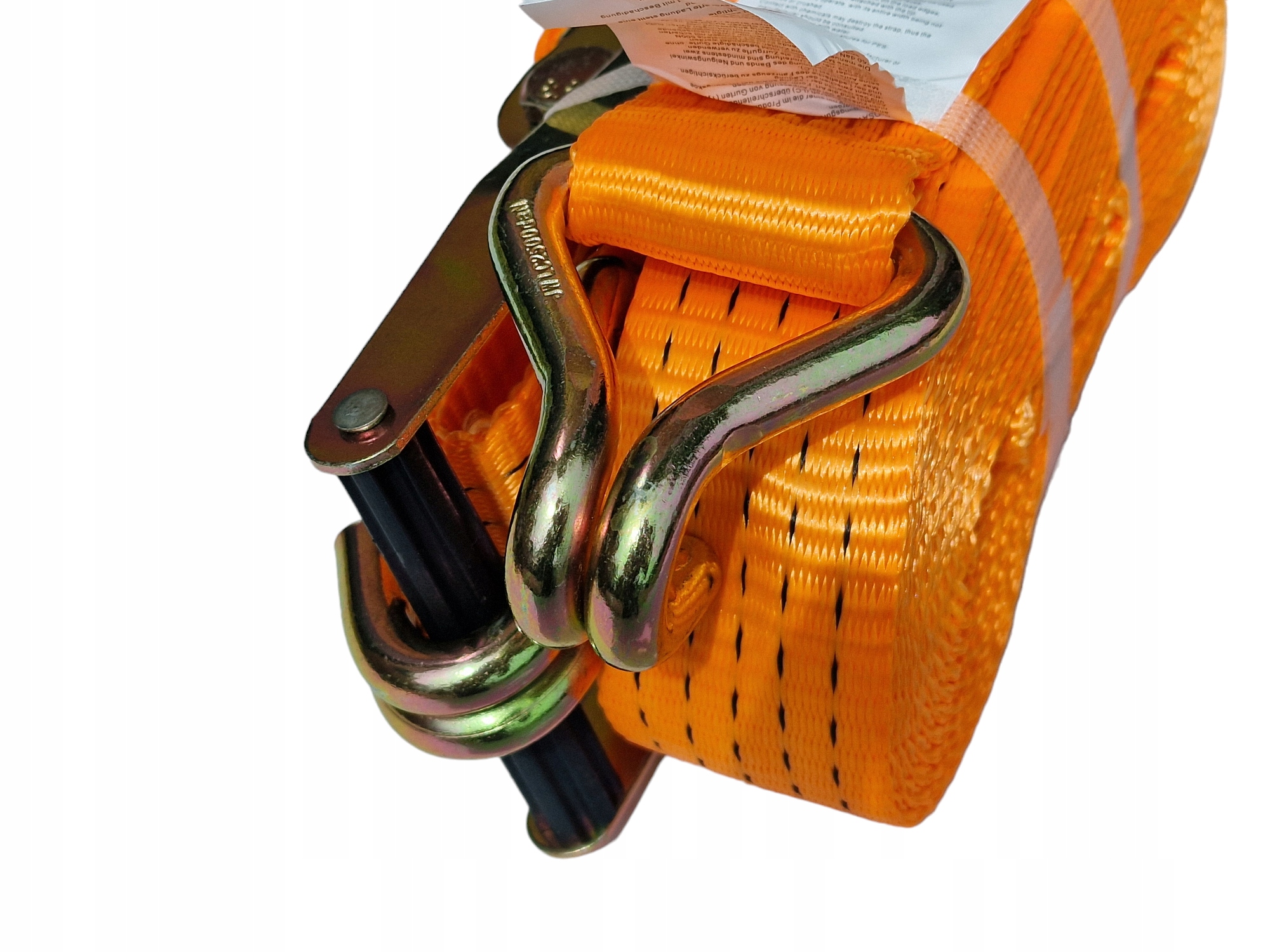 ZESTAW 4x PAS TRANSPORTOWY 5T 50mm 6m PASY TRANSPORTOWE ATEST Z NAPINACZEM Producent UNITRAILER