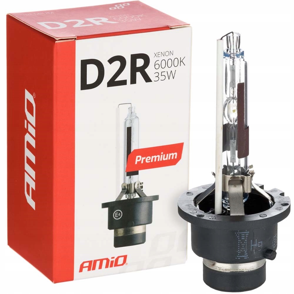 Zestaw 2x Żarówka ksenonowa żarnik xenon D2R 6000K Premium Amio