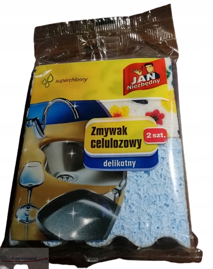 

Jan Niezbędny Zmywak Celulozowy (Delikatny) - 2 Sz