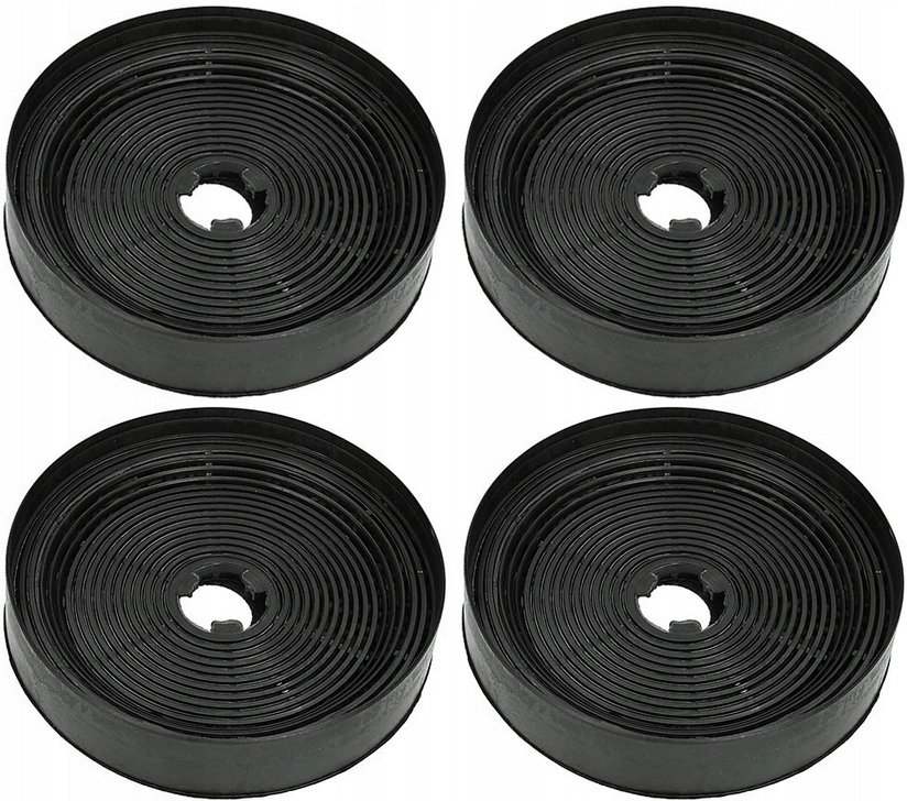 4x FILTR WĘGLOWY DO OKAPU KUCHENNEGO Akpo Wk-4 Wk-5 Wk-6 Wk-9 - 17 x 3,6 cm