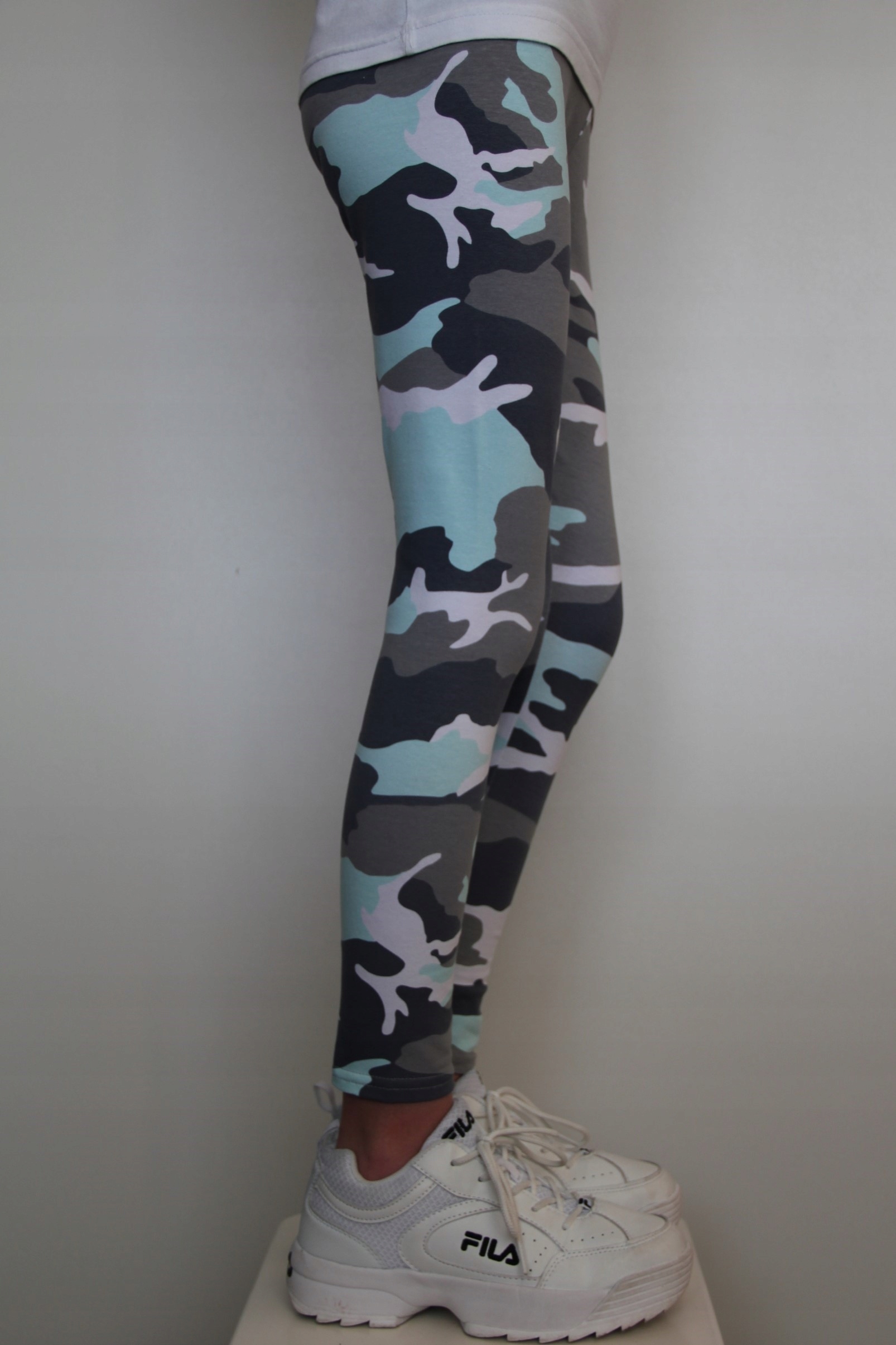 Getry Legginsy Dziecięce Nadruki MORO MIĘTA 134 Marka Inna marka