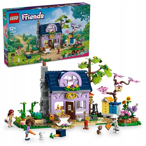 Lego Friends 42669 Dům včelařů a květinová zahrada