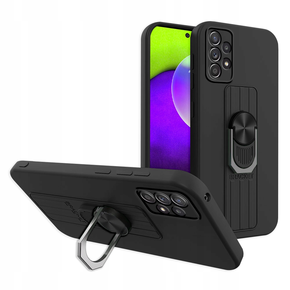 

Etui Silicone Grip Szkło do Samsung A52 /A52s 5G