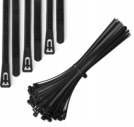 Opaski Zaciskowe Trytki Wielokrotnego Użytku Trytytki Wielorazowe 60SZT