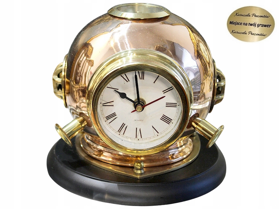 Helma Potápěč Klasický Hodiny Kompas Originální Nápad Na Dárek Pro Potápěče