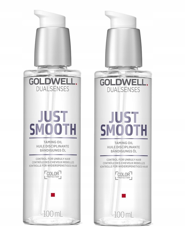 Goldwell Taming Oil olej 2x 100 ml vyhlazující a vyživující olej na vlasy