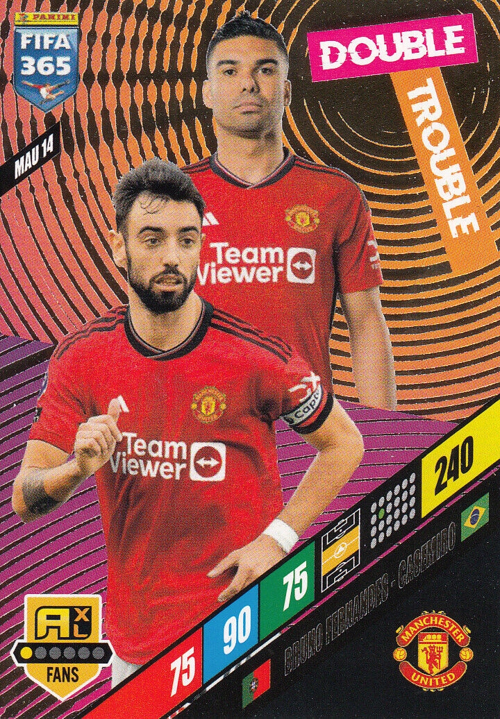 Fifa 365 2024 Double Trouble Casemiro || Bruno Fernandes Mau 14