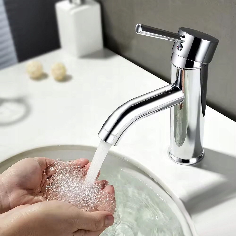 BATERIA UMYWALKOWA ŁAZIENKOWA STOJĄCA NABLATOWA KRAN DO UMYWALKI CHROM Typ montażu stojąca