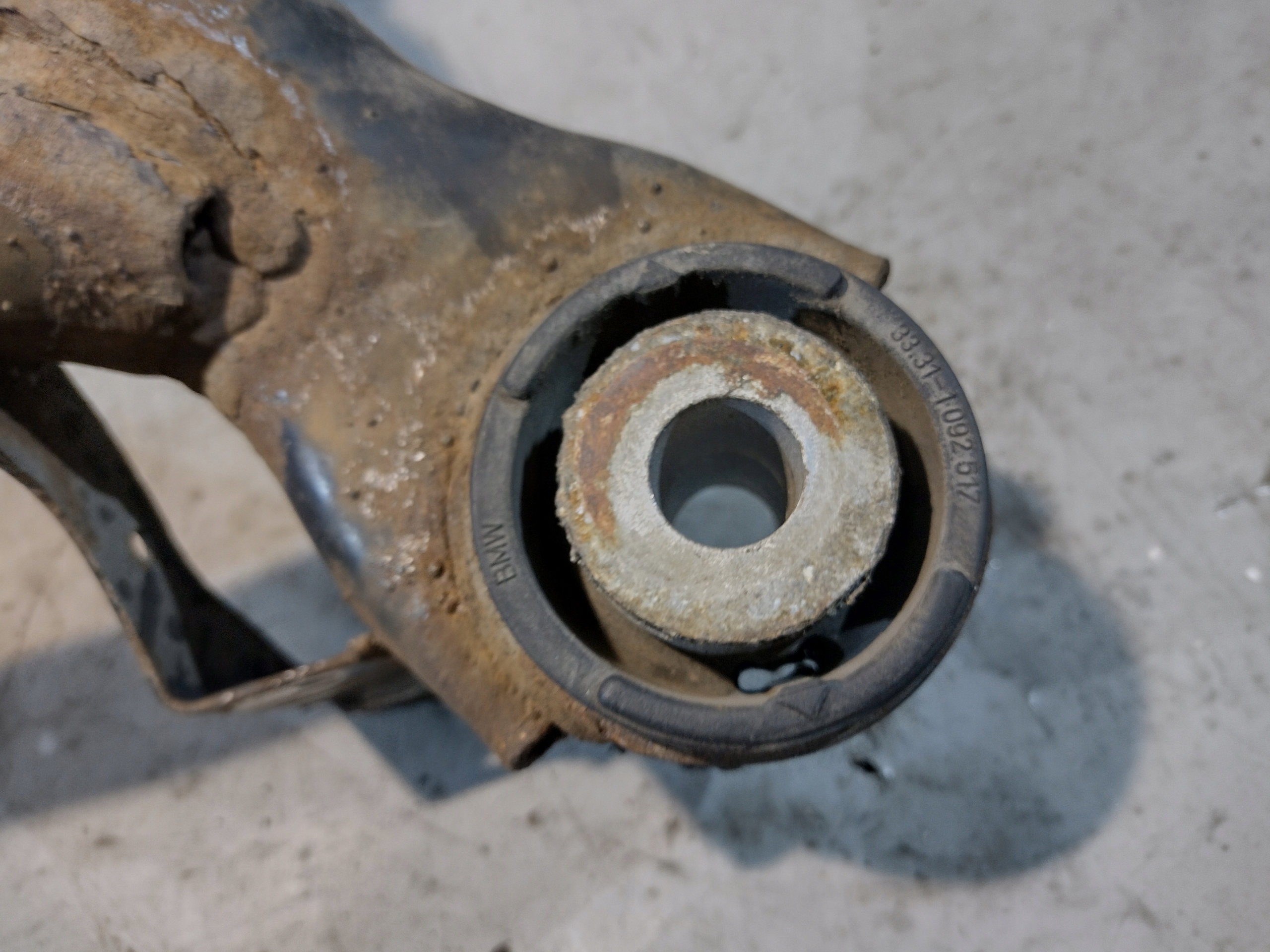 subframe axle beam rear part BMW E46 2.0B touring