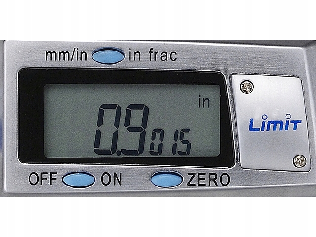 Suwmiarka elektroniczna 150mm 14455-0100 LIMIT Rodzaj elektroniczna