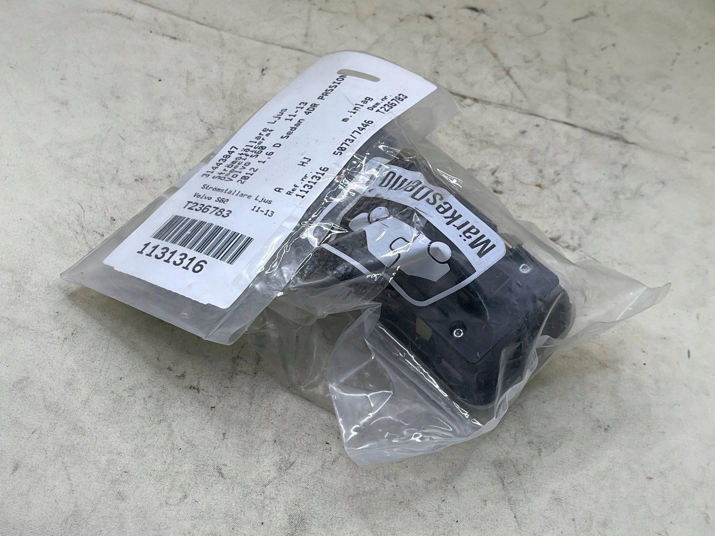 VOLVO V60 S60 II interruttore luci 30739436 !J